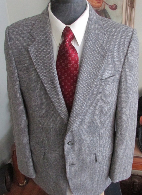 Vintage Mens Tweed Jacket ,Mens Tweed Blazer, Mens