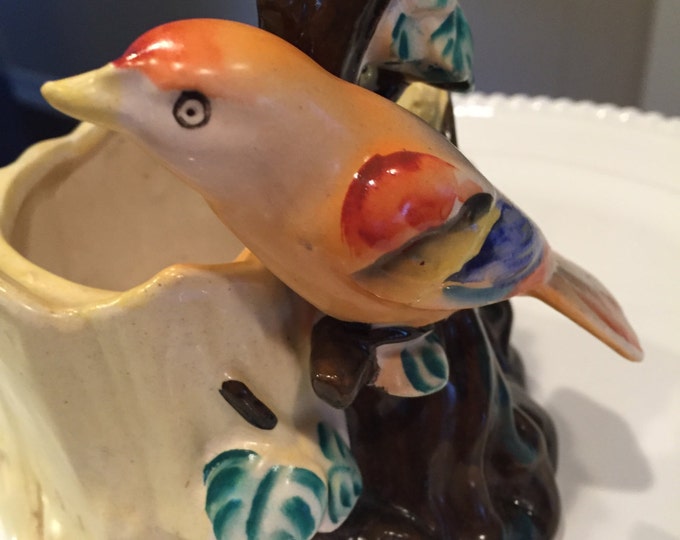 Vintage Bird Planter Etsy