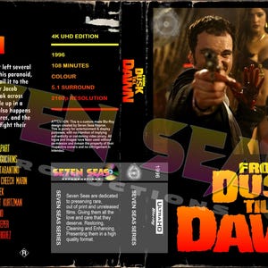 From Dusk Till Dawn 4K UHD Blu-Ray with HDR
