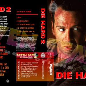 Die Hard 2 (2 Disc Set) (4K UHD and 35mm 4K Scan) UHD Blu-Ray