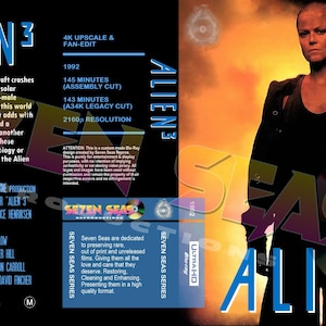 Alien 3 (Fan-Edit & Assembly Cut) (2 Disc Set) (4K Upscale) UHD Blu-Ray