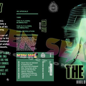 The Fly Duology (2 Disc Set) (4K Upscale) UHD Blu-Ray