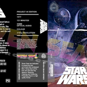 Star Wars Original Trilogy Collection (Project 4K) (3 Disc Set) UHD Blu-Ray