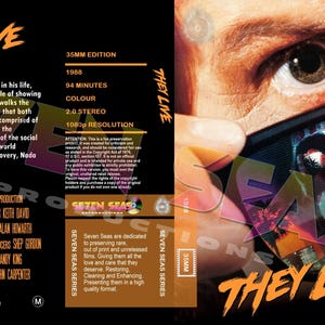 They Live (35mm Scan) Blu-Ray