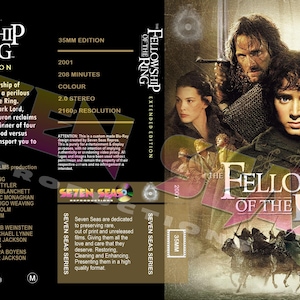 Fellowship of the Ring (Extended) (35mm 4K Scan) UHD Blu-Ray