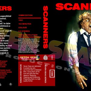 Scanners (35mm Scan) Blu-Ray