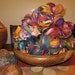 Camaj - Lorikeet -  one skein of Sari Silk Ribbon Yarn - knit, knitting, weave, spin