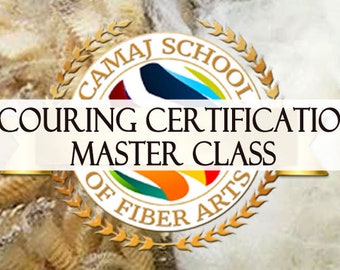 Wool scouring certification masterclass online course by Mary Egbert - 50% off regular price - three FREE bonus classes included.