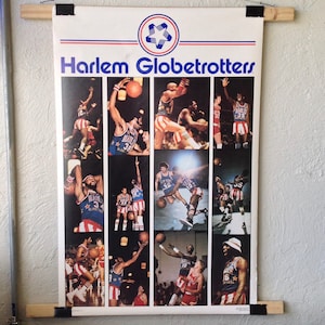 1977 Harlem Globetrotters Poster