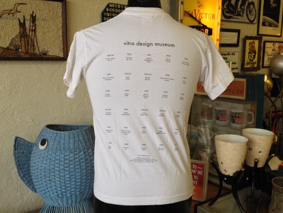 VTG 2025 未使用 vitra desing museum Tシャツ VITRA DESIGN MUSEUM FURNITURE TSHIRT | CLIMB SENDAI