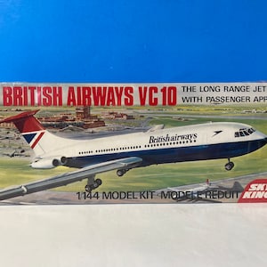 Airfix British Airways VC10 Model Kit Sealed / Unbuilt