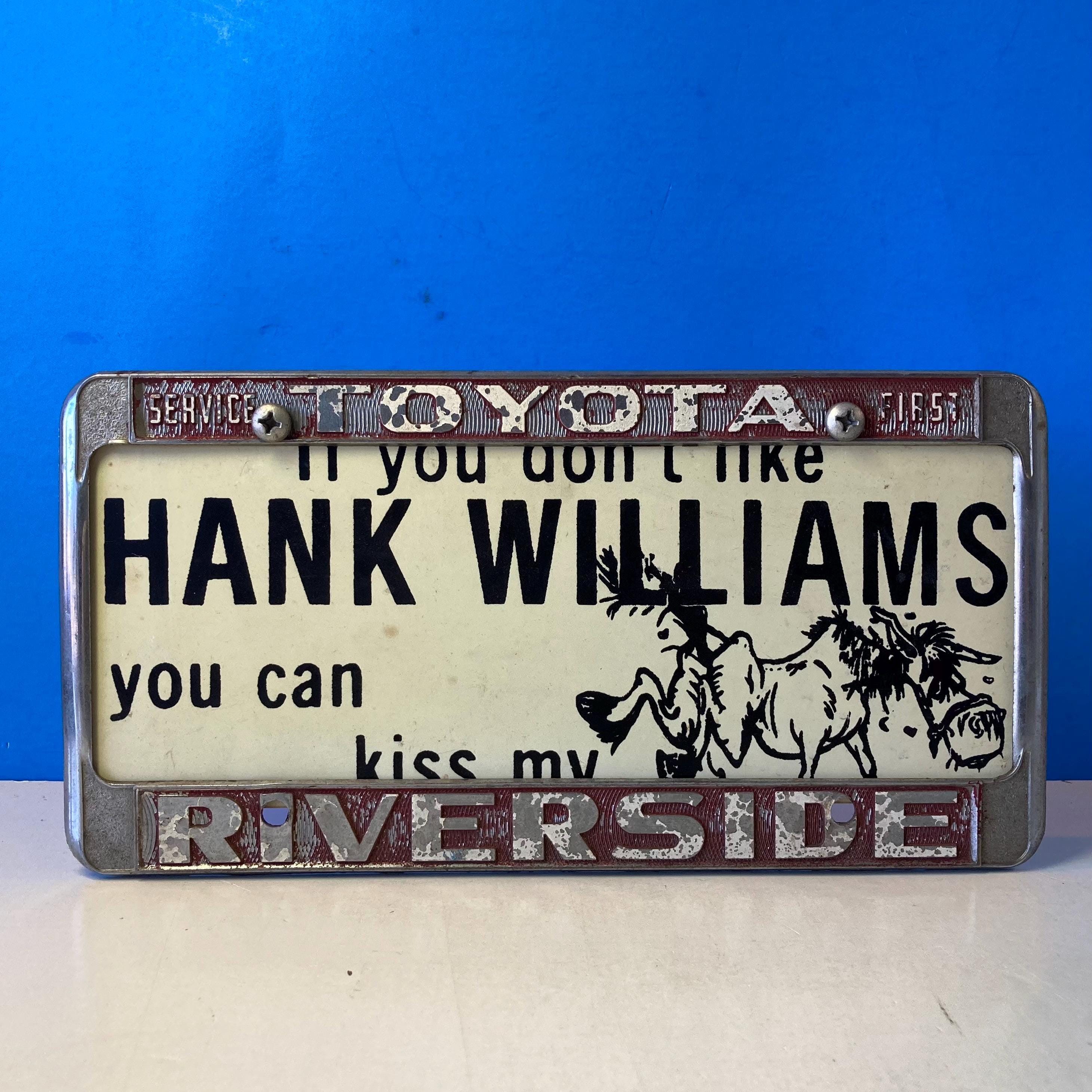 Vintage HTF Fullerton California Datsun Car Dealer Metal License