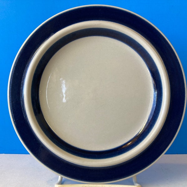 Arabia Blue Anemone Salad Plate Multiples Available