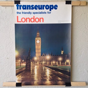 Cartel de Turismo de Transeurope London