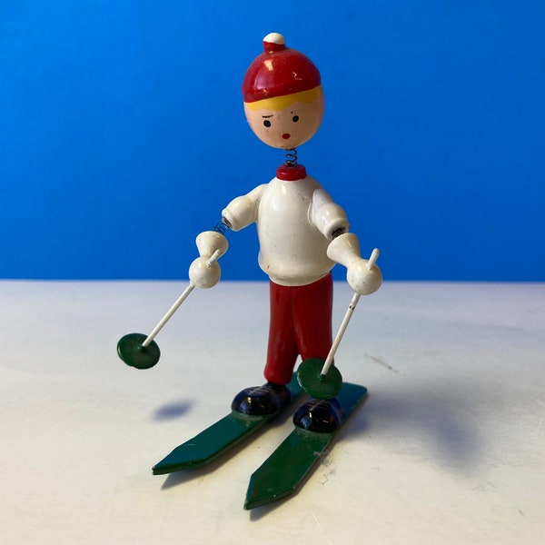 Goula Nodding Skier Figure