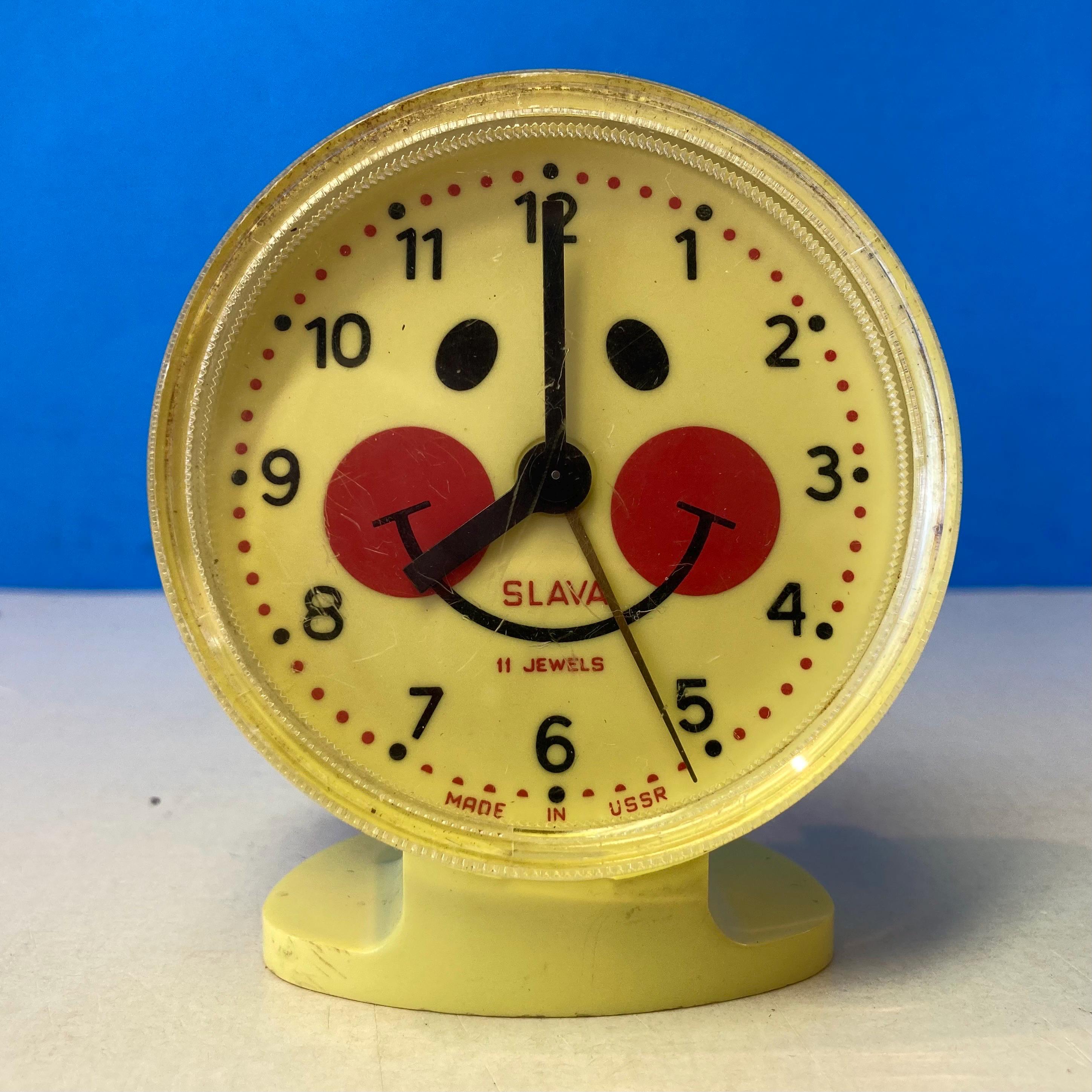 Smiley Alarm Clock - Etsy