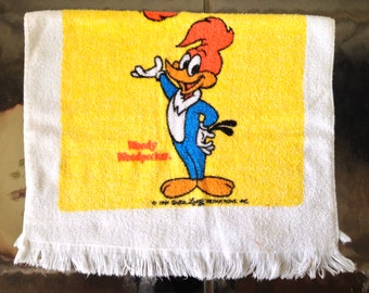 Woody Woodpecker Hand Towel
