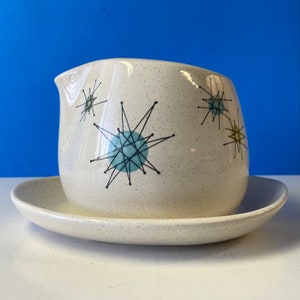 FLAWED Franciscan Starburst Gravy Boat