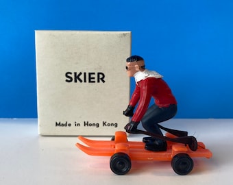 Marx Toys Skier In The Box