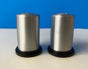 Small Aluminum Salt & Pepper Shakers