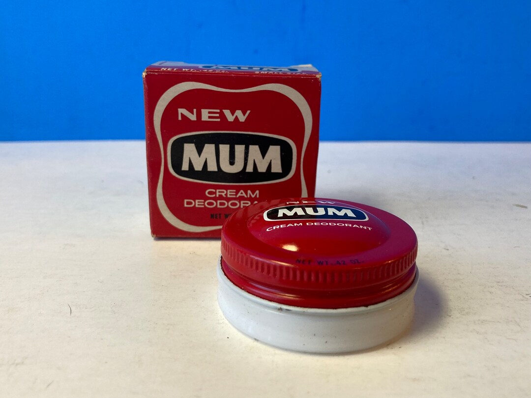 New MUM Cream Deodorant W Box Etsy