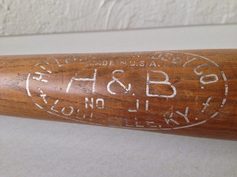 Hillerich & Bradsby Babe Ruth Baseball Bat Etsy