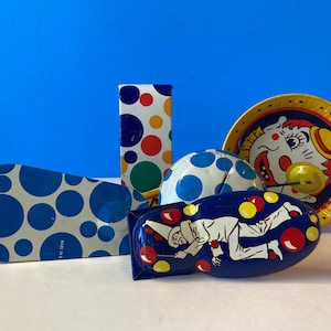 5 Vintage Party Noisemakers