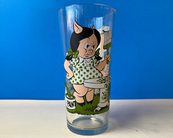 Porky & Petunia Karakter Glas