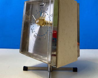 Zenith The Aristocrat Double Sided Spinning Clock Radio NON OP