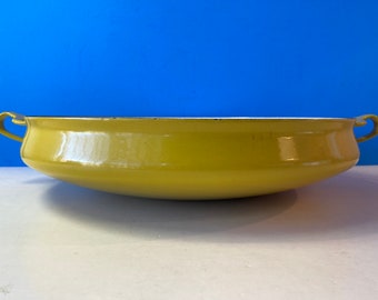 大型ダンスク コベンスタイル長方形ベーキングパン イエロー エナメル 
