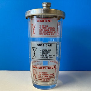 Short Glass Cocktail Shaker
