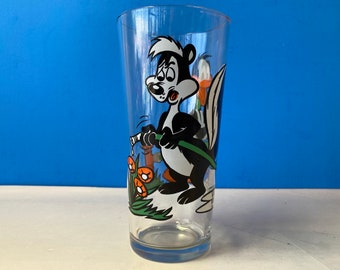 Vetro personaggio Pepe Le Pew e Daffy Duck