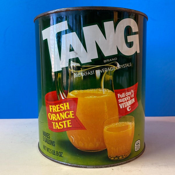 Vintage TANG Breakfast Crystals Can