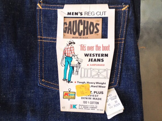 vintage western jeans