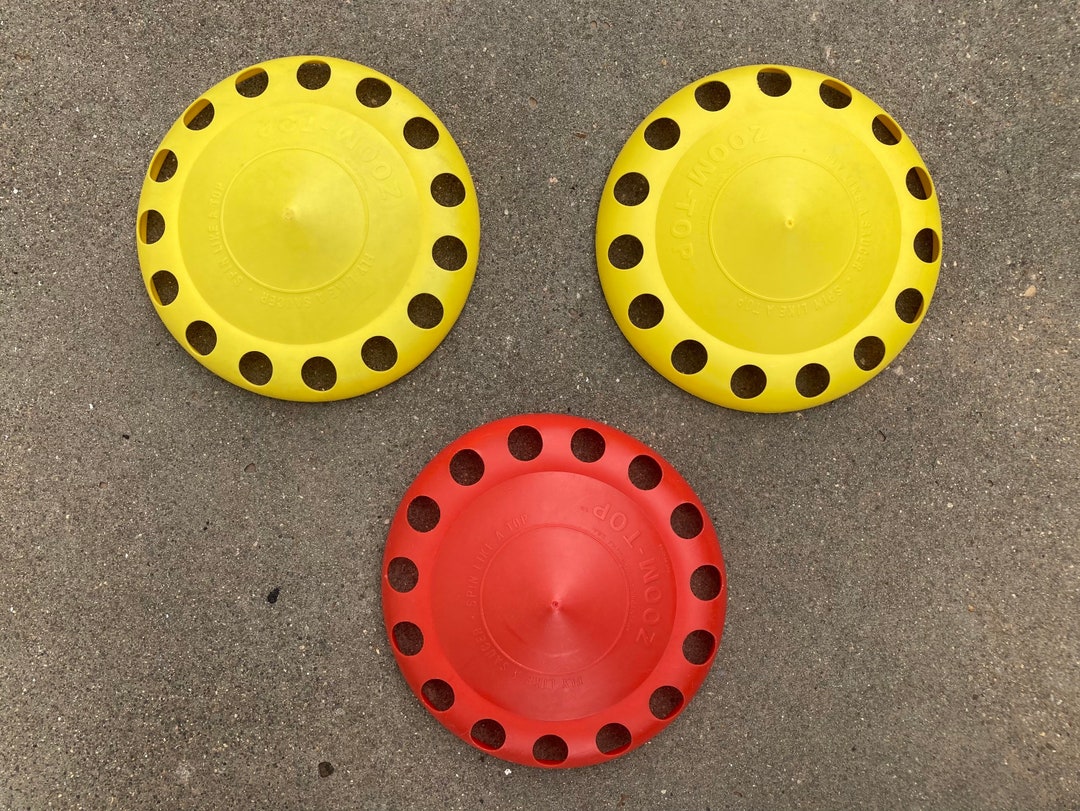 Zoom Top Flying Saucer Frisbee Etsy