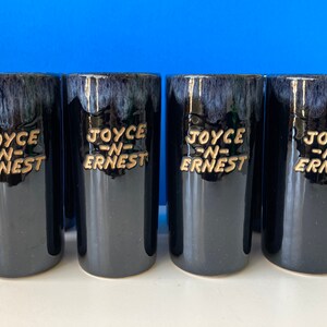 Set of 8 Van Briggle Tumblers