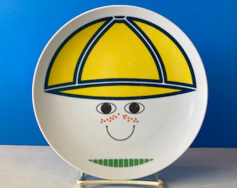 Melamine Child's Face Plate