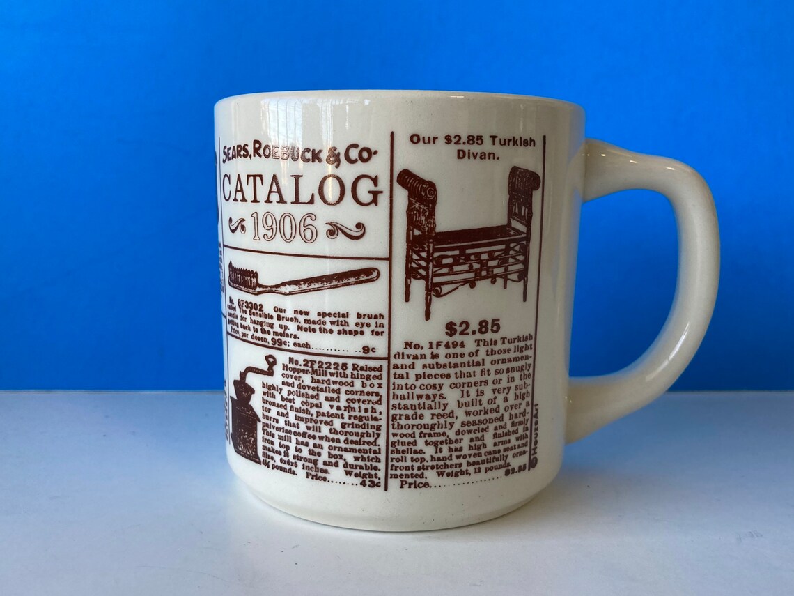 Sears Roebuck & Co. Catalog Mug Etsy