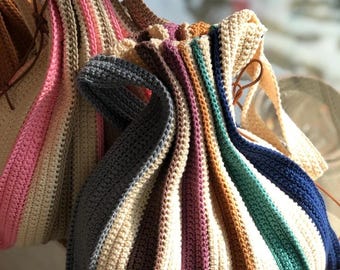 Patrón de Bolso Acordeón a Crochet, Patrón de Bolso de Moda, Patrón PDF en Inglés, Patrón de Bolso, Bolso a Crochet