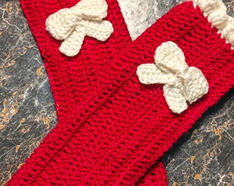 Modèle de mitaines au crochet (sans doigts) au format PDF