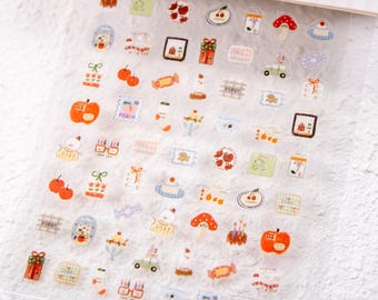 Warm Wishes Nail Stickers, 3D Nail Decals