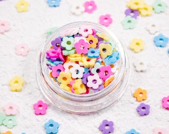 Flower Power Mix (30 pièces), charms pour les ongles