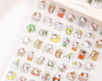 Everyday Kitty-nagelstickers, 3D-nagelstickers