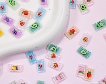Fruit Candy Nail Charms (10pc)