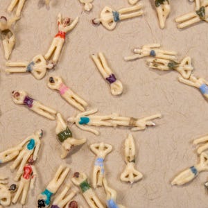 Tiny Swimmer Nail Charms (10pc): Colorful 3D Summer Nail Art image 4