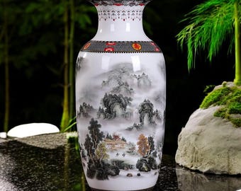 Ｂ＆Ｇ　花瓶 コペンハーゲン磁器花瓶 B&G工場装飾 20世紀頃 デンマーク磁器