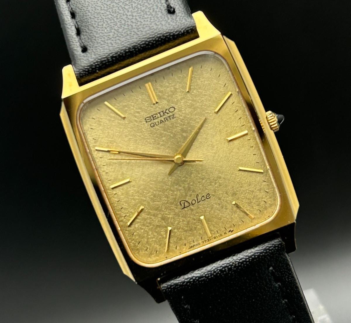 Seiko dolce tank watch - Etsy 日本