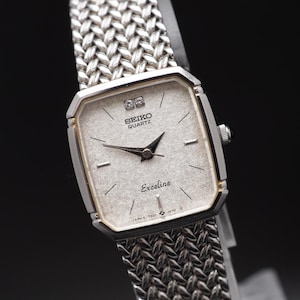 SEIKO QUARTZ セイコー　アンティーク時計 1987年製 JAPAN 1987 seiko - Etsy 日本