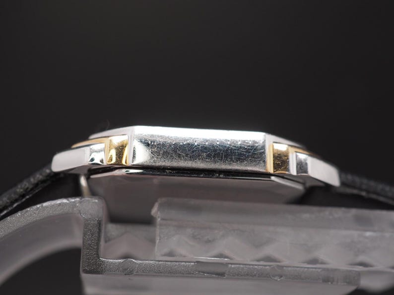 US Duty Paid 1981 N MINT Seiko Exceline 2320-6440 Two-Tone Roman Qz 22mm Women Watch Japan image 7