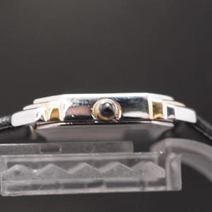 US Duty Paid 1981 N MINT Seiko Exceline 2320-6440 Two-Tone Roman Qz 22mm Women Watch Japan image 6